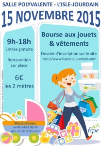 affiche bourse aux jouets 2015